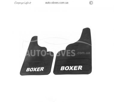 Mudguards Peugeot Boxer -type: rear 2pcs, without fasteners фото 0