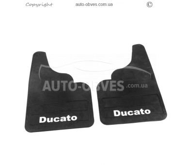 Mudguards Fiat Ducato -type: front 2pcs, without fasteners фото 1