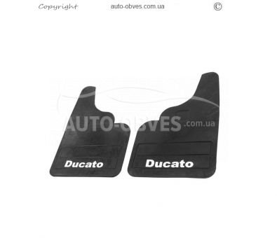 Mudguards Fiat Ducato -type: rear 2pcs, without fasteners фото 0