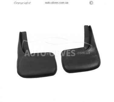 Mudguards Ford Transit 2006-2014 with a recess -type: rear 2pcs, without fasteners фото 1