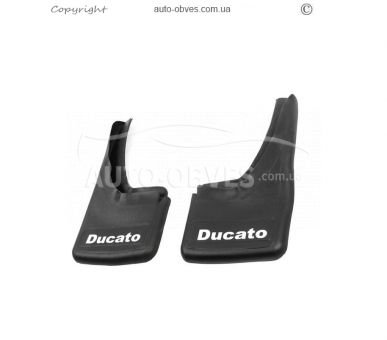 Mudguards Fiat Ducato -type: front with recess 2pcs, without fasteners фото 0