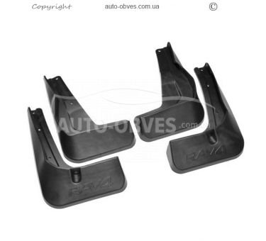 Mudguards Toyota Rav4 2016-2019 -type: set 4pcs фото 0