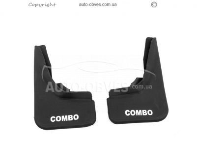 Mudguards Opel Combo 2012-2018 -type: front 2pcs, without fasteners фото 1