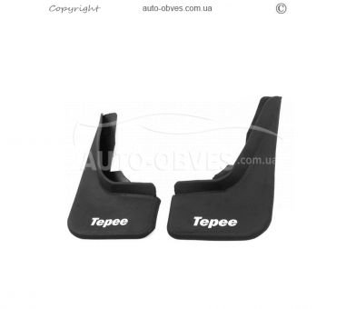 Mudguards Peugeot Partner Tepee -type: rear 2pcs, without fasteners фото 0