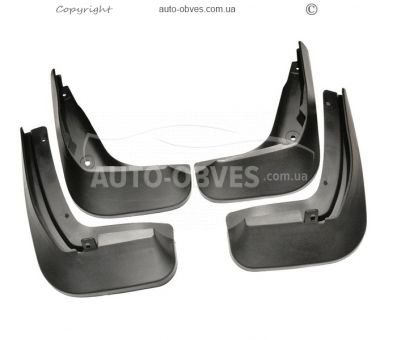 Mudguards Volkswagen Golf 7 Variant 2012-... -type: set 4pcs фото 0