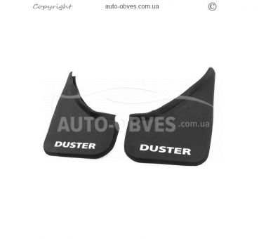 Mudguards Dacia Duster 2010-2018 -type: rear 2pcs, without fasteners фото 0