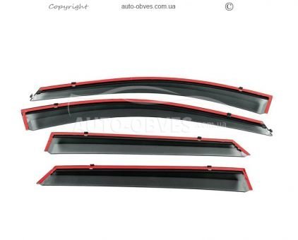 Вітровики з хромованим молдингом Buick Encore 2019-… - тип: 4 шт фото 1