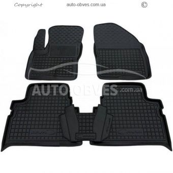 Floor mats Ford C max 2003-2010 - type: polyurethane фото 0