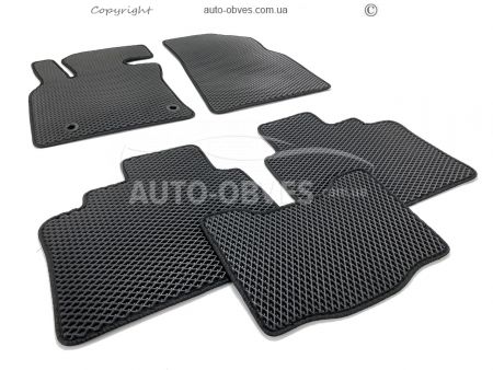 Floor mats Toyota Camry 70 2018-... black 5 pcs - type: Eva фото 0