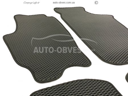 Floor mats Skoda Fabia 2000-2007 black 5 pcs - type: Eva фото 1