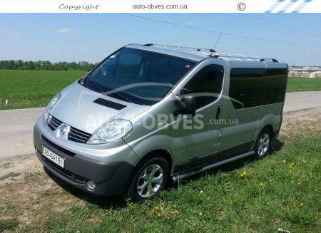 Roof rails Renault Trafic - type: abs mounts фото 3