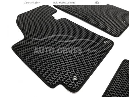 Floor mats Hyundai Elantra 2011-2015 black 5 pcs - type: Eva фото 1