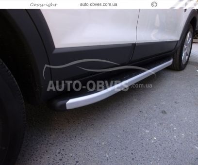 Profile running boards Honda HRV 1998-2006 - Style: Range Rover фото 2