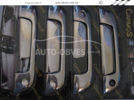 Накладки на дверные ручки BMW E34 4 дверн фото 1