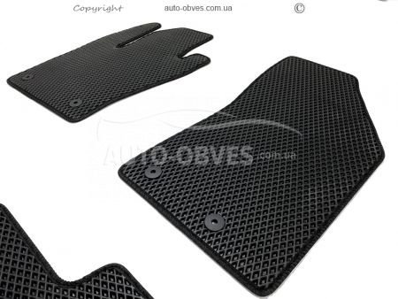 Floor mats for Jeep Renegade 2014-... black 4 pcs - type: Eva фото 4