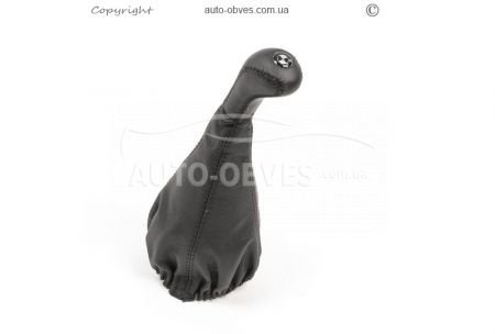 Gear knob BMW 3 series E36 1990-2000 - type: gear case + oem knob 5 gear leatherette фото 0