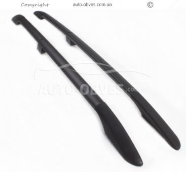 Roof rails Peugeot Partner 2002-2007 - type: abs mounting, color: black фото 2