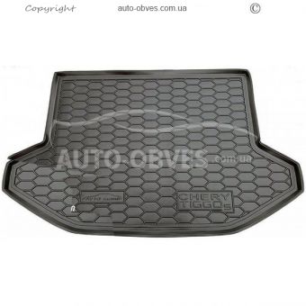 Trunk mat Chery Tiggo 5 T21 2015-... - type: polyurethane фото 0