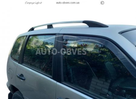 Roof rails Chevrolet Niva - type: abs mounts фото 2