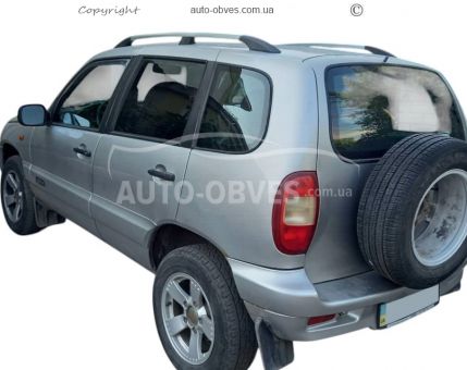 Рейлінги Chevrolet Niva - тип: абс кріплення, колір: чорний фото 4