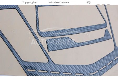 Декор на панель Chevrolet Cruze механика - тип: наклейки фото 2