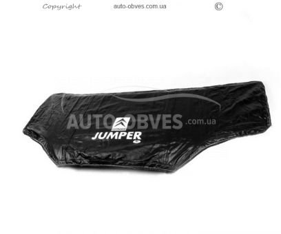 Hood cover Fiat Ducato 1995-2001 - type: Jumper inscription on full hood фото 0