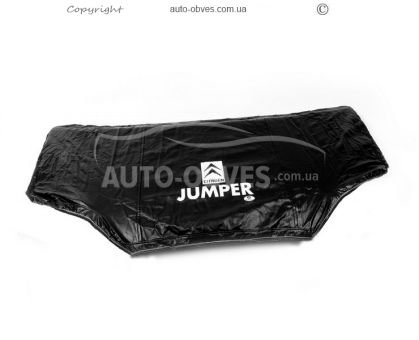 Hood cover Fiat Ducato 1995-2001 - type: Jumper inscription on full hood фото 1