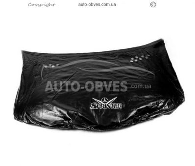 Hood cover Mercedes Sprinter 2006-2013 - type: leatherette фото 1