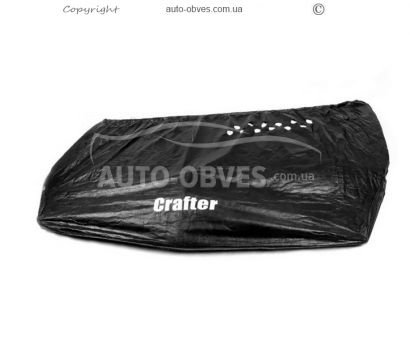 Hood cover Volkswagen Crafter 2006-2016 - type: leatherette фото 0