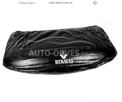 Чехол капота Renault Master 2010-... - тип: кожзам фото 1
