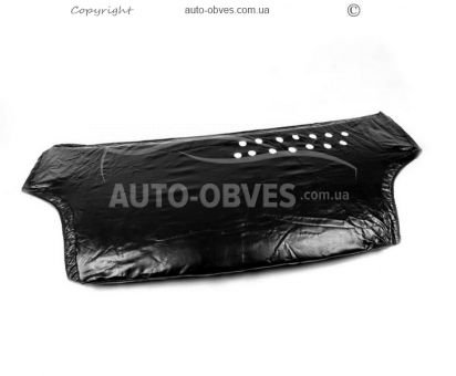 Hood cover Renault Trafic 2001-2014 - type: leatherette фото 1