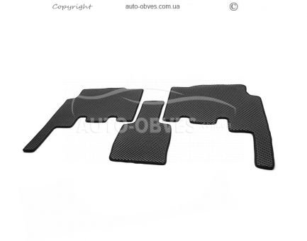 Floor mats Chrysler Voyager 2001-2007 - type: 3 rows eva фото 3