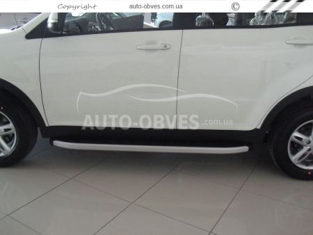 Running boards Ssangyong Korando 2010-2014 - Style: Range Rover фото 5