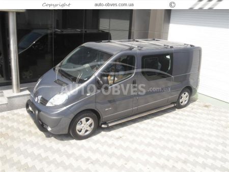 Roof rails Renault Trafic - type: fastening alm фото 5