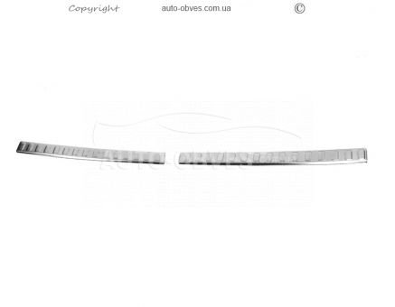 Rear bumper trim Citroen C-Elysee 2012-... - type: sedan photo 0