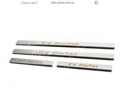 Door sills Citroen Cactus photo 0