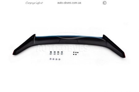 Дефлектор капота мухобойка Isuzu D-Max 2012-2019 - тип: турция фото 1