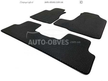 Floor mats for Honda CRV 2007-2012 black 4 pcs - type: Eva фото 1