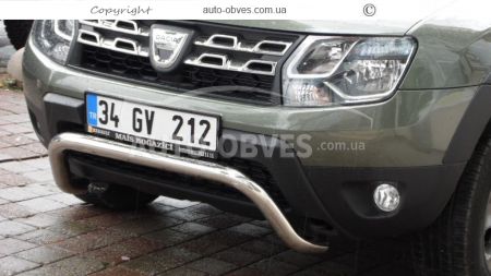 Front bumper protection Nissan Terrano 2014-2018 фото 2