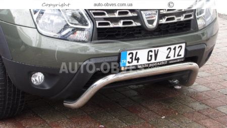 Front bumper protection Nissan Terrano 2014-2018 фото 1