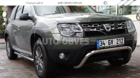 Front bumper protection Nissan Terrano 2014-2018 фото 3
