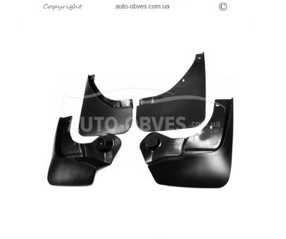 Mudguards Dacia Duster 2010-2017 - type: 4 pcs фото 0