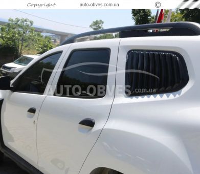 Covers for the rear windows of Renault Duster 2018-... фото 3