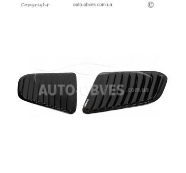 Covers for the rear windows of Renault Duster 2018-... фото 0