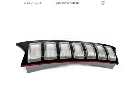 Передня решітка Dacia Duster 2018-2024 - type: сірий колір фото 2