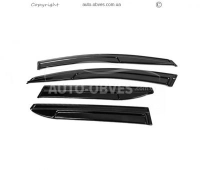 Wind deflectors Renault Dacia Duster 2018-... - тип: 4 шт photo 0