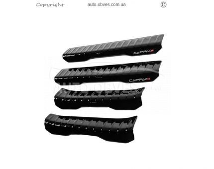 Накладки на пороги Dacia Duster 2025-... - тип: abs пластик фото 4