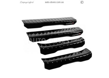 Накладки на пороги Dacia Duster 2025-... - тип: abs пластик фото 7