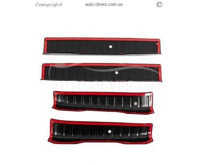 Накладки на пороги Dacia Duster 2025-... - тип: abs пластик фото 6