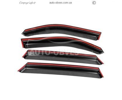 Ветровики Renault Duster 2025-... - тип: 4 шт фото 2